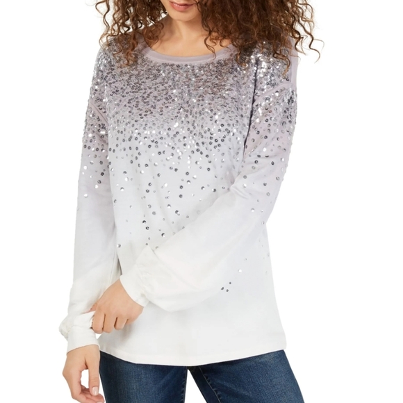 INC sparkly top - Picture 5 of 5